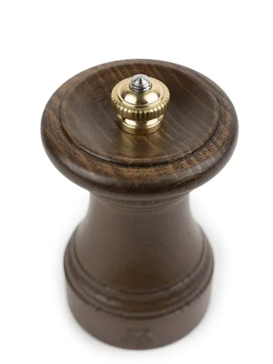 Peugeot Saveurs 1874 Moulin à sel manuel en bois patiné, 10 cm -> Coffrets Cadeaux|Envie De Design