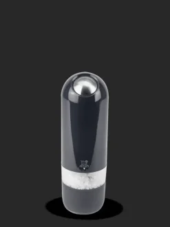 Peugeot Saveurs Alaska Moulin à sel électrique en abs gris quartz 17 cm -> Moulins À Sel Et Salières