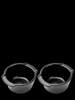 Peugeot Saveurs Appolia Duo de ramequins en céramique 20cl, noir satin -> Idées Cadeaux -50€|Plats Individuels