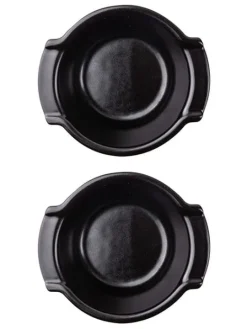 Peugeot Saveurs Appolia Duo de ramequins en céramique 20cl, noir satin -><noscript><img width=