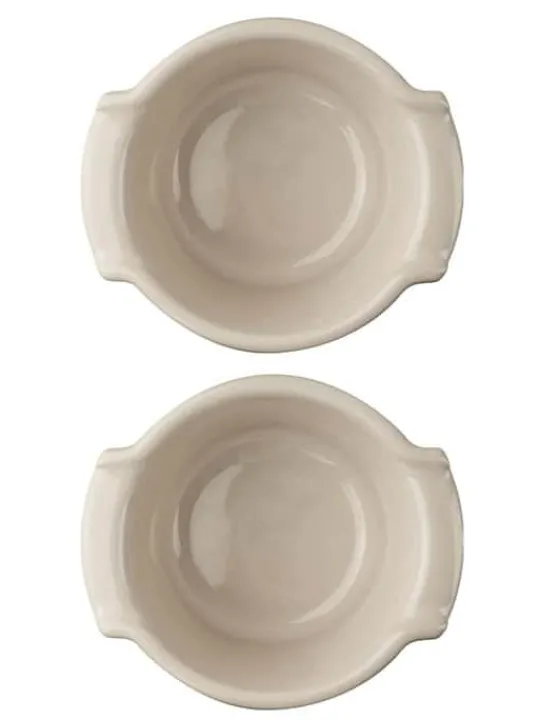 Peugeot Saveurs Appolia Duo de ramequins en céramique 20cl, ecru -> Idées Cadeaux -50€|Envie De Saveurs