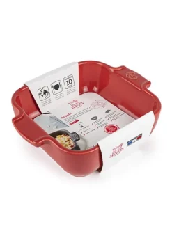 Peugeot Saveurs Appolia Plat four céramique individuel carré, , 18 cm - -><noscript><img width=