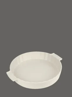 Peugeot Saveurs Appolia Tourtière céramique écru diamètre 28 cm - 11" -> Plats À Tarte / Tourtieres