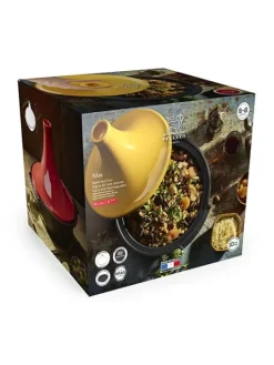Peugeot Saveurs Atlas Atlas, tajine tous feux, noir satin, 30 cm - 11,75 in -><noscript><img width=