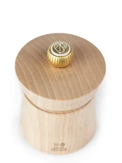 Peugeot Saveurs Baya Moulin à sel manuel en bois couleur naturel 8 cm -><noscript><img width=