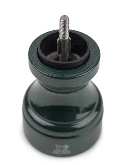 Peugeot Saveurs Bistro Moulin à poivre manuel en bois laqué, vert forêt, 10 cm - 4in. -><noscript><img width=