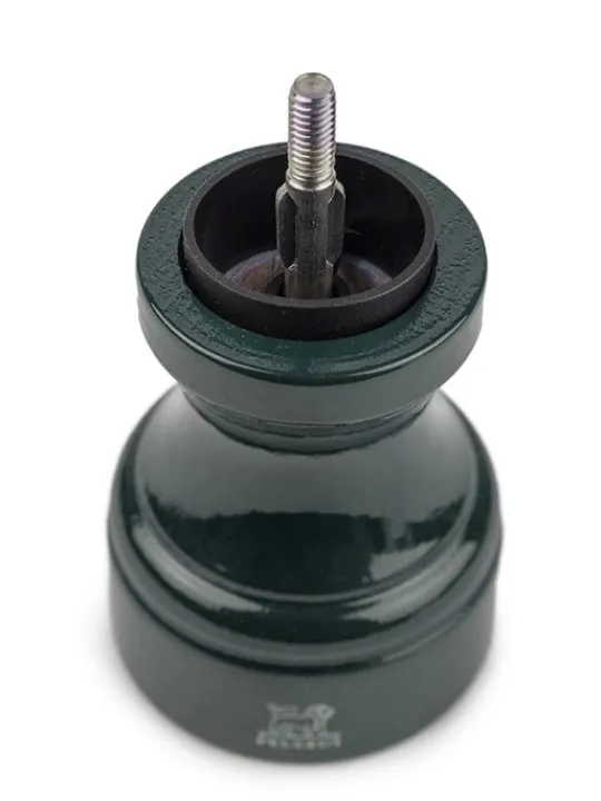 Peugeot Saveurs Bistro Moulin à poivre manuel en bois laqué, vert forêt, 10 cm - 4in. -> Envie De Couleurs|Moulins À Poivre