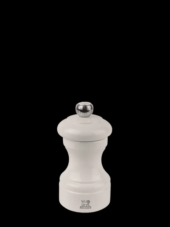 Peugeot Saveurs Bistro Moulin à sel manuel en bois laqué, , 10 cm - 4" -> Envie De Couleurs|Moulins À Sel Et Salières