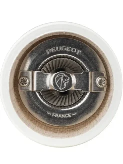 Peugeot Saveurs Bistro Moulin à sel manuel en bois laqué, , 10 cm - 4" -><noscript><img width=
