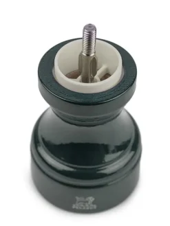 Peugeot Saveurs Bistro Moulin à sel manuel en bois laqué, vert forêt, 10 cm - 4in. -><noscript><img width=