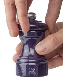 Peugeot Saveurs Bistro Moulin à sel manuel en bois laqué, , 10 cm - 4" -><noscript><img width=