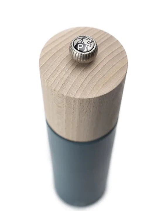 Peugeot Saveurs Boreal Moulin à poivre manuel en bois, bleu céleste, 21cm - 8" -> Idées Cadeaux -50€|Envie De Couleurs