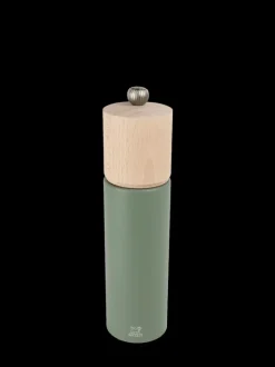 Peugeot Saveurs Boreal Moulin à poivre manuel en bois, vert fougère, 21cm - 8" -> Idées Cadeaux -50€|Envie De Couleurs