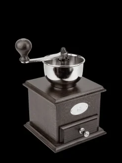 Peugeot Saveurs Brésil Moulin à café manuel en bois couleur chocolat 21 cm -> Moulins À Café