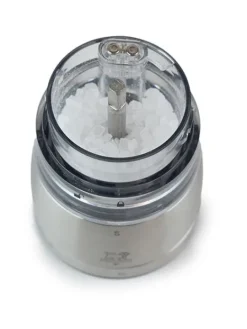 Peugeot Saveurs Daman electrique Moulin à sel électrique u'select, noir irisé, 16 cm - 6,25in. -><noscript><img width=