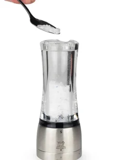 Peugeot Saveurs Daman Moulin à sel manuel en acryl et inox u'select 16 cm -><noscript><img width=