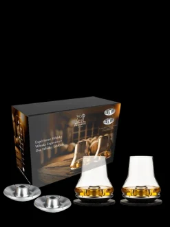 Peugeot Saveurs Experience whisky 2 sets de dégustation whisky et 2 socles rafraîchisseurs supplémentaires en coffret cadeau -> Idées Cadeaux -100€|Envie De Design
