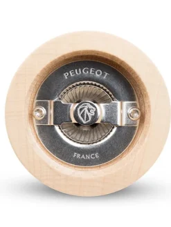 Peugeot Saveurs Fidji Moulin à sel manuel en bois d' et inox 20 cm -> Moulins À Sel Et Salières