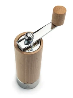 Peugeot Saveurs Isen Moulin à poivre à manivelle en bois et inox, naturel, u'select, 18 cm - 7" -><noscript><img width=