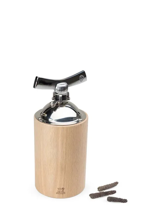 Peugeot Saveurs Isen moulin à poivres longs et gros grains de poivre manuel en bois couleur naturel 16 cm - 6,25" -> Envie De Saveurs|Moulins À Poivre