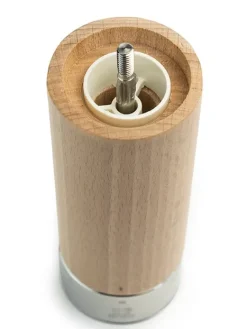 Peugeot Saveurs Isen Moulin à sel à manivelle en bois et inox, naturel, u'select, 18 cm - 7" -> Envie De Design|Envie De Saveurs