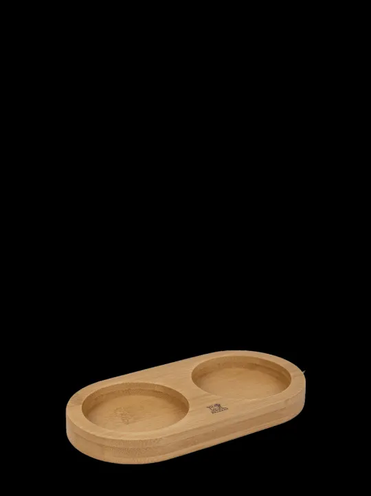 Peugeot Saveurs Linéa Plateau pour deux moulins, bambou, -> Idées Cadeaux -50€|Accessoires Moulins