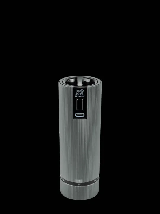 Peugeot Saveurs Line electrique Moulin à poivre électrique rechargeable u'select, batterie lithium-ion, carbone, 15 cm - 6in. -> Idées Cadeaux -100€|Envie De Design