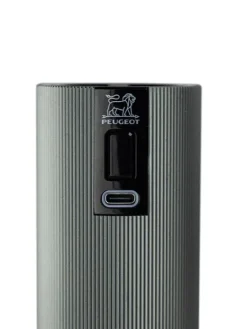 Peugeot Saveurs Line electrique Moulin à poivre électrique rechargeable u'select, batterie lithium-ion, carbone, 15 cm - 6in. -><noscript><img width=