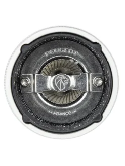 Peugeot Saveurs Line Moulin à sel manuel, alu et graphite, 12 cm - 4,75in -><noscript><img width=