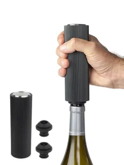 Peugeot Saveurs Master of wine Coffret cadeau - tire-bouchon électrique line reverse et pompe de conservation électrique line preserve noir mat. -><noscript><img width=