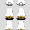 Peugeot Saveurs Pack dégustation whisky Ensemble de 4 sets dégustation whisky les impitoyables et 2 verres supplémentaires -> Verres De Dégustation