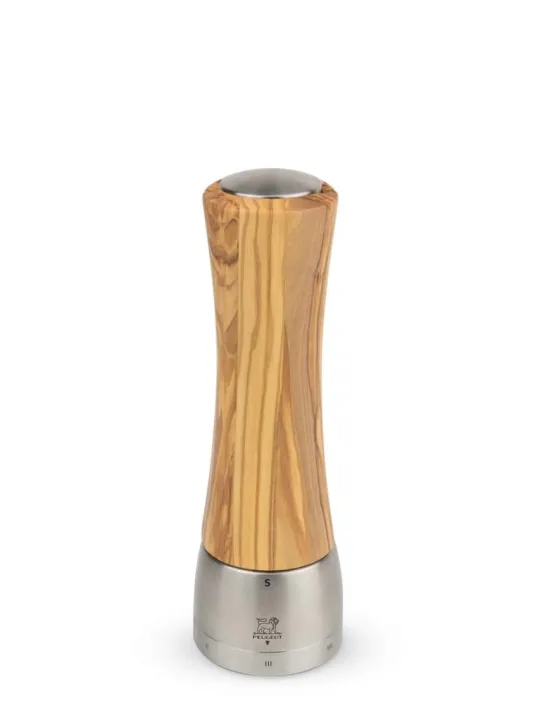 Peugeot Saveurs Pack madras bois d'olivier u'select 21 cm Duo de moulins à poivre et à sel u'select 21 cm et ses épices -> Duos Et Combi 2 En 1|Moulins À Sel Et Salières