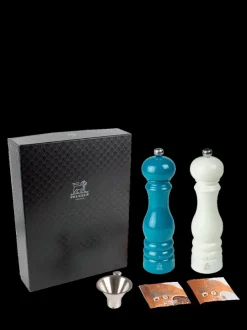 Peugeot Saveurs Pack ParisRama u'Select Bleu Pacifique et Ivoire 22 cm -> Coffrets Cadeaux|Duos Et Combi 2 En 1
