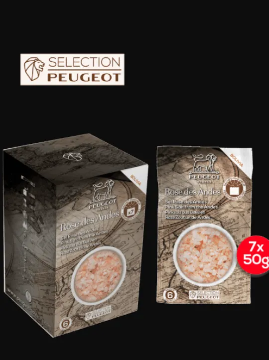 Peugeot Saveurs Pack parisrama u'select chocolat et naturel 15cm Duo de moulins à poivre et à sel en bois u'select avec entonnoir inox -> Duos Et Combi 2 En 1|Moulins À Sel Et Salières