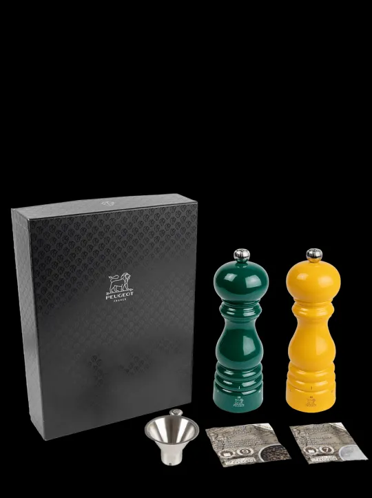 Peugeot Saveurs Pack ParisRama u'Select Vert et Jaune 18 cm -> Coffrets Cadeaux|Envie De Couleurs