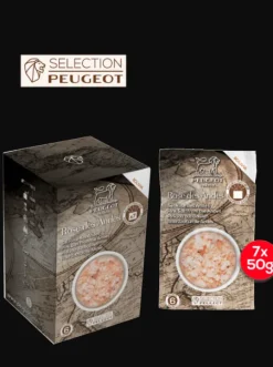 Peugeot Saveurs Pack parisrama u'select vert forêt et jaune safran 15cm Duo de moulins à poivre et à sel en bois u'select avec entonnoir inox -><noscript><img width=