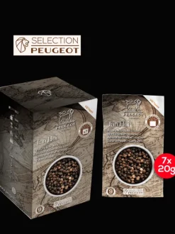 Peugeot Saveurs Pack poivres sels essentiel Sélection de 4 poivres et 2 sels d'exception essentiels en cuisine -><noscript><img width=