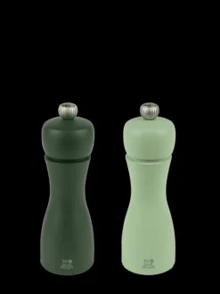 Peugeot Saveurs Pack tahiti eau Duo de moulins à poivre et à sel en bois 15 cm et ses épices -> Envie De Couleurs|Duos Et Combi 2 En 1