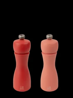 Peugeot Saveurs Pack tahiti feu Duo de moulins à poivre et à sel en bois 15 cm et ses épices -> Envie De Couleurs|Duos Et Combi 2 En 1
