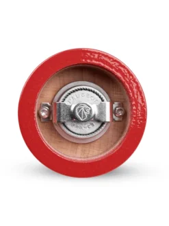 Peugeot Saveurs Paris Moulin à poivre manuel en bois, laqué rouge passion, 18 cm - 7in -><noscript><img width=