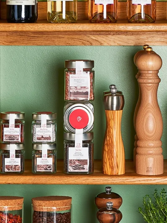 Peugeot Saveurs Paris Moulin à poivre manuel en bois couleur 12 cm -> Moulins À Poivre