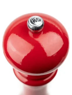Peugeot Saveurs Paris Moulin à sel manuel en bois, laqué rouge passion, 30 cm - 12in -><noscript><img width=