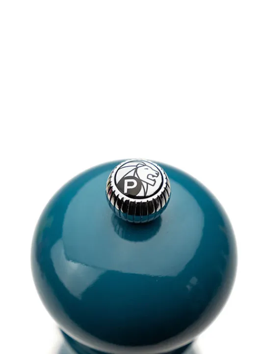 Peugeot Saveurs Paris u'select Moulin à poivre manuel u'select en bois laqué, bleu pacifique, 18 cm - 7in -> Idées Cadeaux -100€|Envie De Couleurs