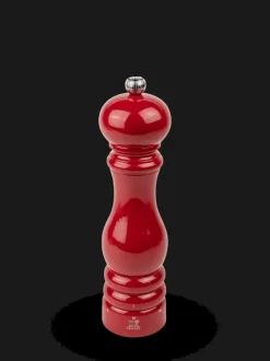Peugeot Saveurs Paris u'select Moulin à poivre manuel en bois, u'select laqué rouge passion, 22 cm - 9in -> Idées Cadeaux -100€