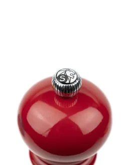 Peugeot Saveurs Paris u'select Moulin à sel manuel u'select en bois laqué, rouge passion, 18 cm - 7in -><noscript><img width=