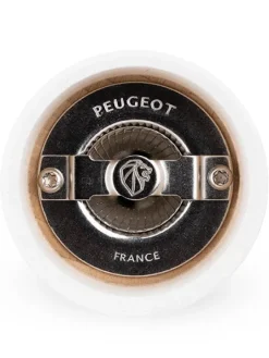 Peugeot Saveurs Tahiti Moulin à sel manuel en bois couleur blanc mat 20 cm -> Moulins À Sel Et Salières