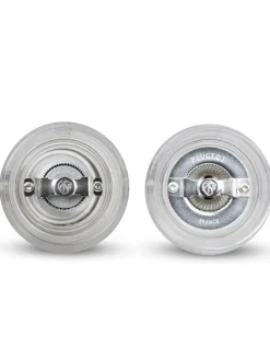 Peugeot Saveurs Vittel Duo de moulins à poivre et à sel manuels en acryl 16 cm -> Duos Et Combi 2 En 1|Moulins À Sel Et Salières